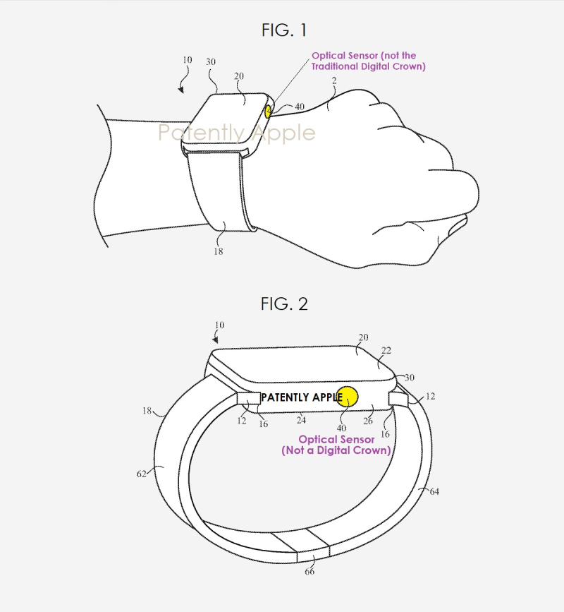 Новий патент демонструє заміну Digital Crown в Apple Watch