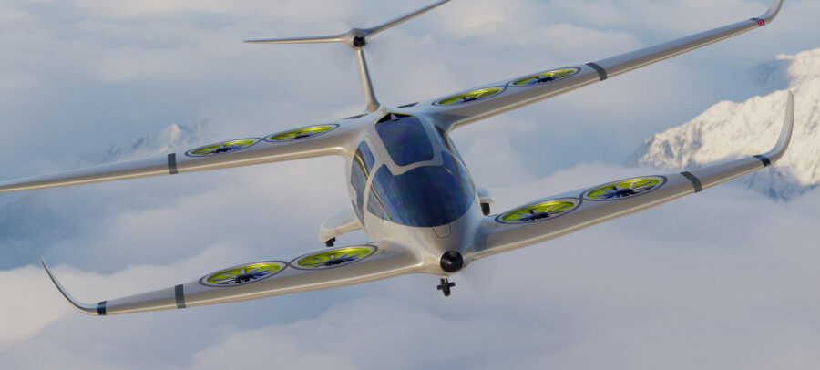 Ascendance ATEA – літальний апарат вертикального злету з гвинтами у крилах