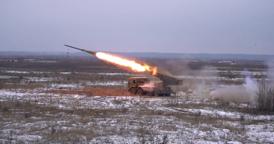 Ukrainian 220-mm MLRS Bureviy is already at the front