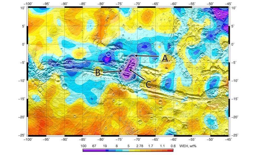 Місія ESA виявила на Марсі “величезні” запаси води