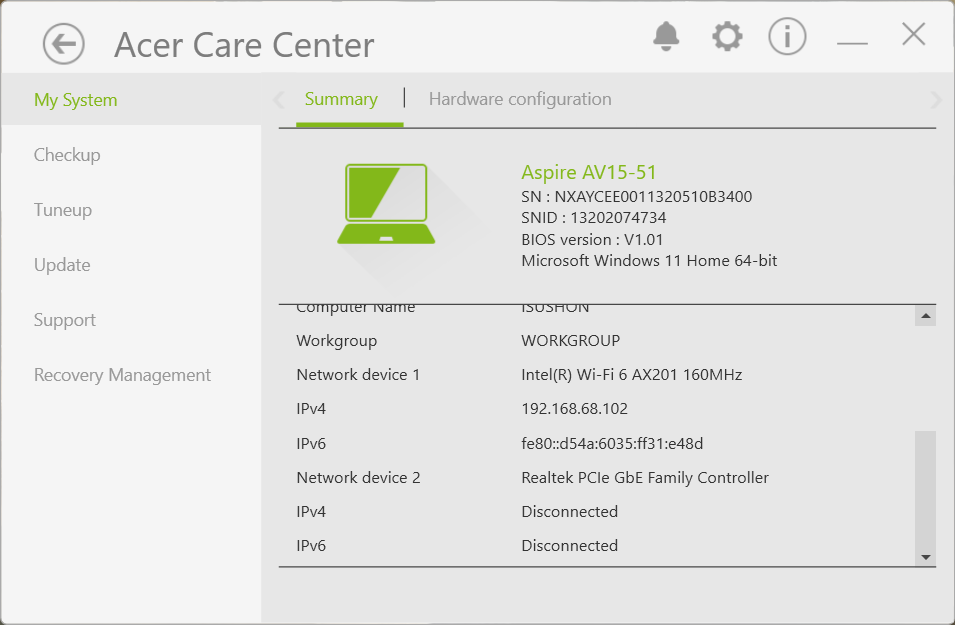 Огляд ноутбука Acer Aspire Vero: "зелений" is new black