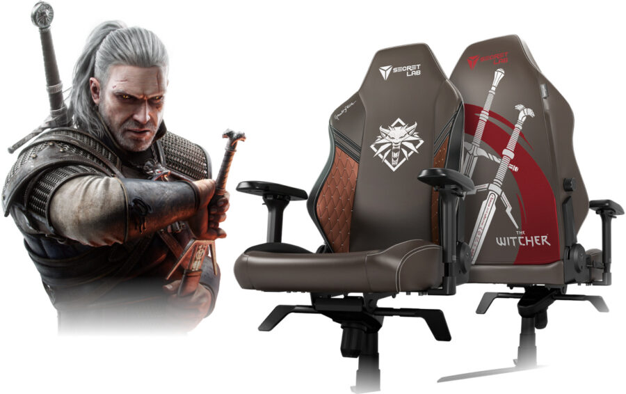Secretlab The Witcher Edition – ігрове крісло у стилістиці рольової гри The Witcher