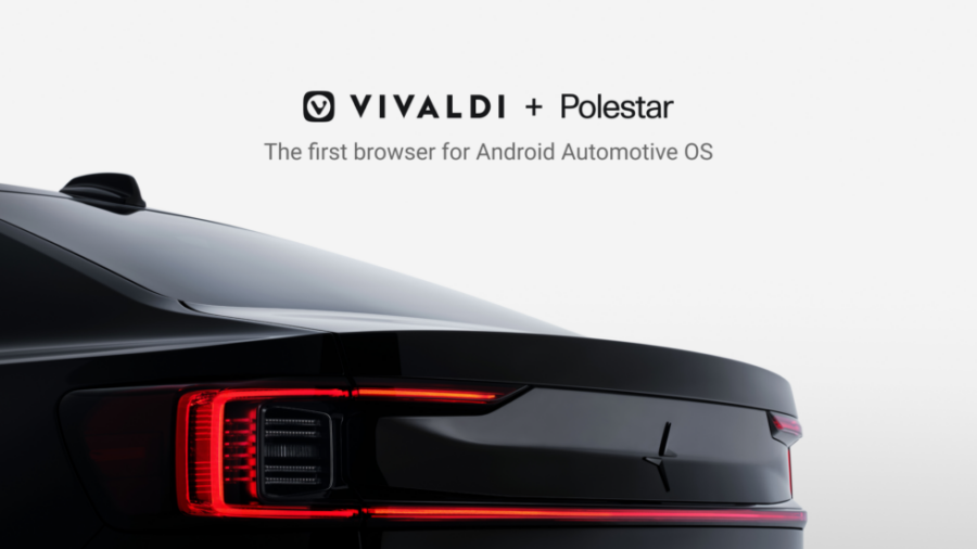 Для платформи Android Automotive у Polestar 2 з’явився перший сторонній браузер Vivaldi