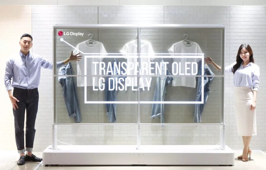 LG Display готує прозорі OLED-дисплеї до CES 2022