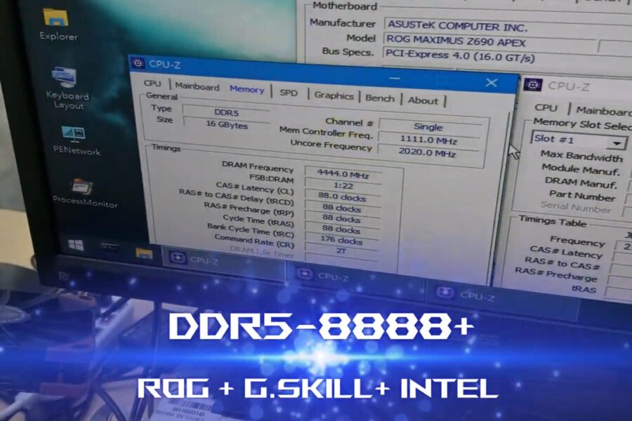 DDR5-8888 – черговий світовий рекорд розгону оперативної пам’яті