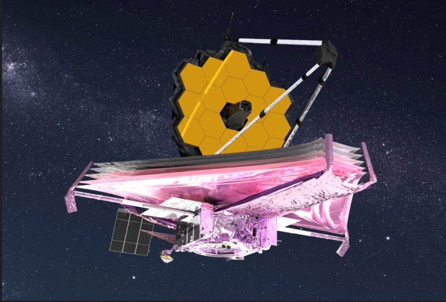The first image from the James Webb Space Telescope