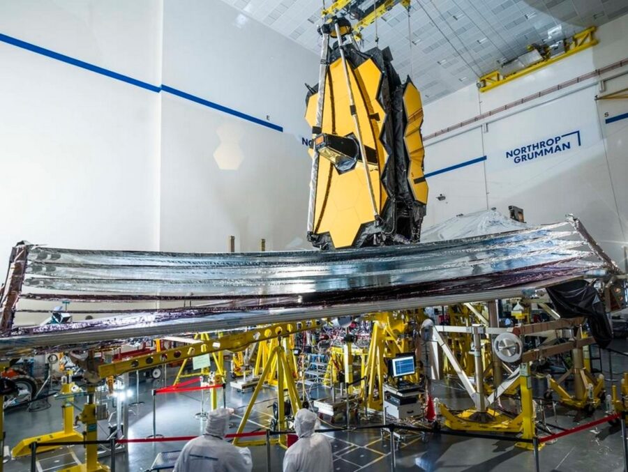 Космічний телескоп James Webb завершив розгортання сонцезахисного екрана