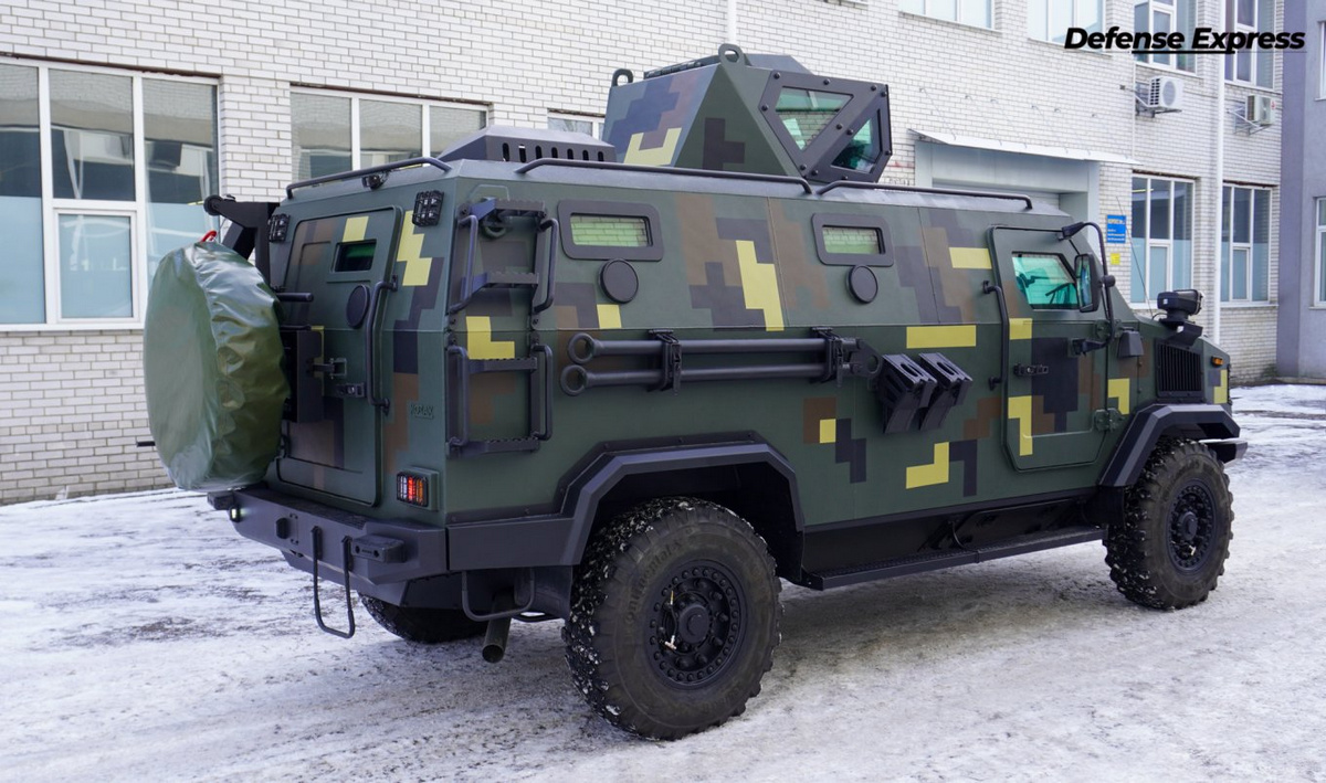 «Козак-7» – нова версія броньованої бойової колісної машини «Козак-2М1»