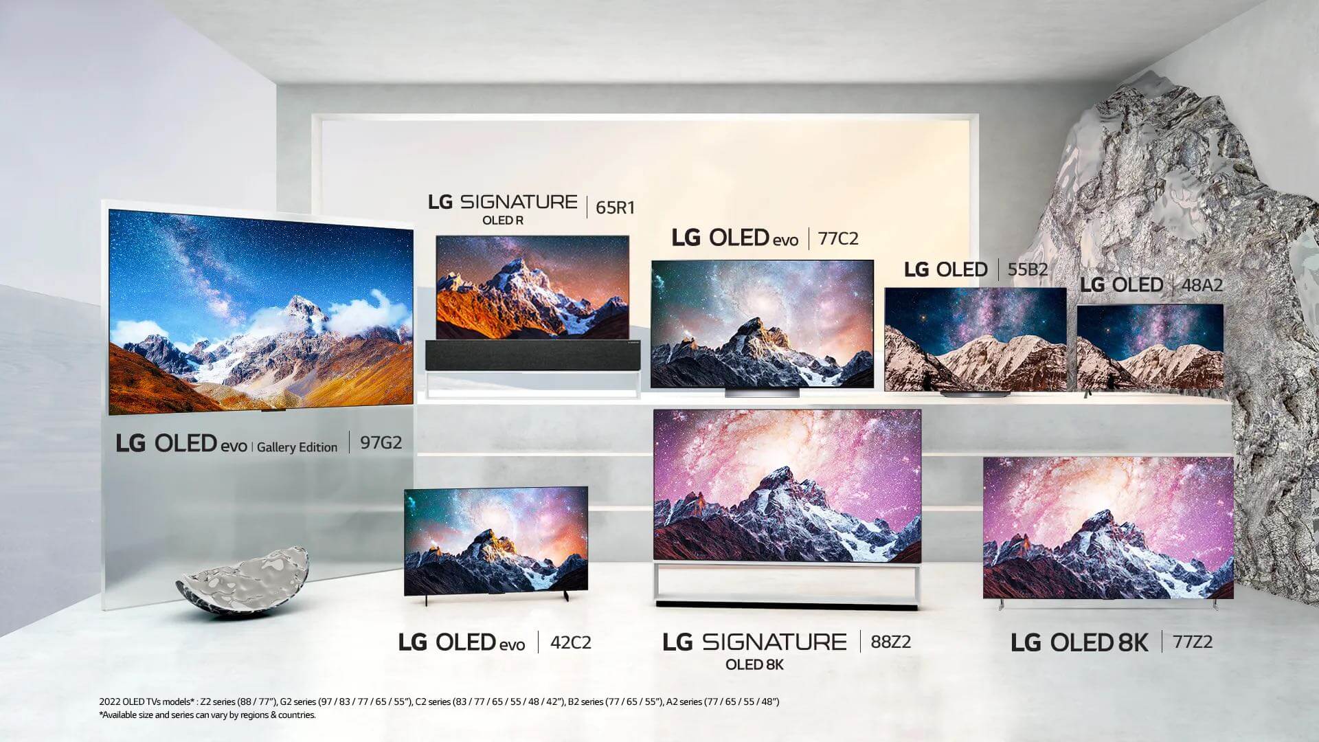 LG TV 2022 Lineup