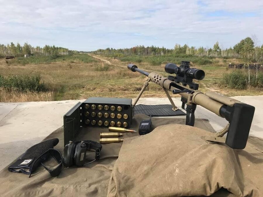 Український снайпер встановив світовий рекорд влучного пострілу використовуючи українську гвинтівку «Володар Обрію» / MCR Horizon’s Lord