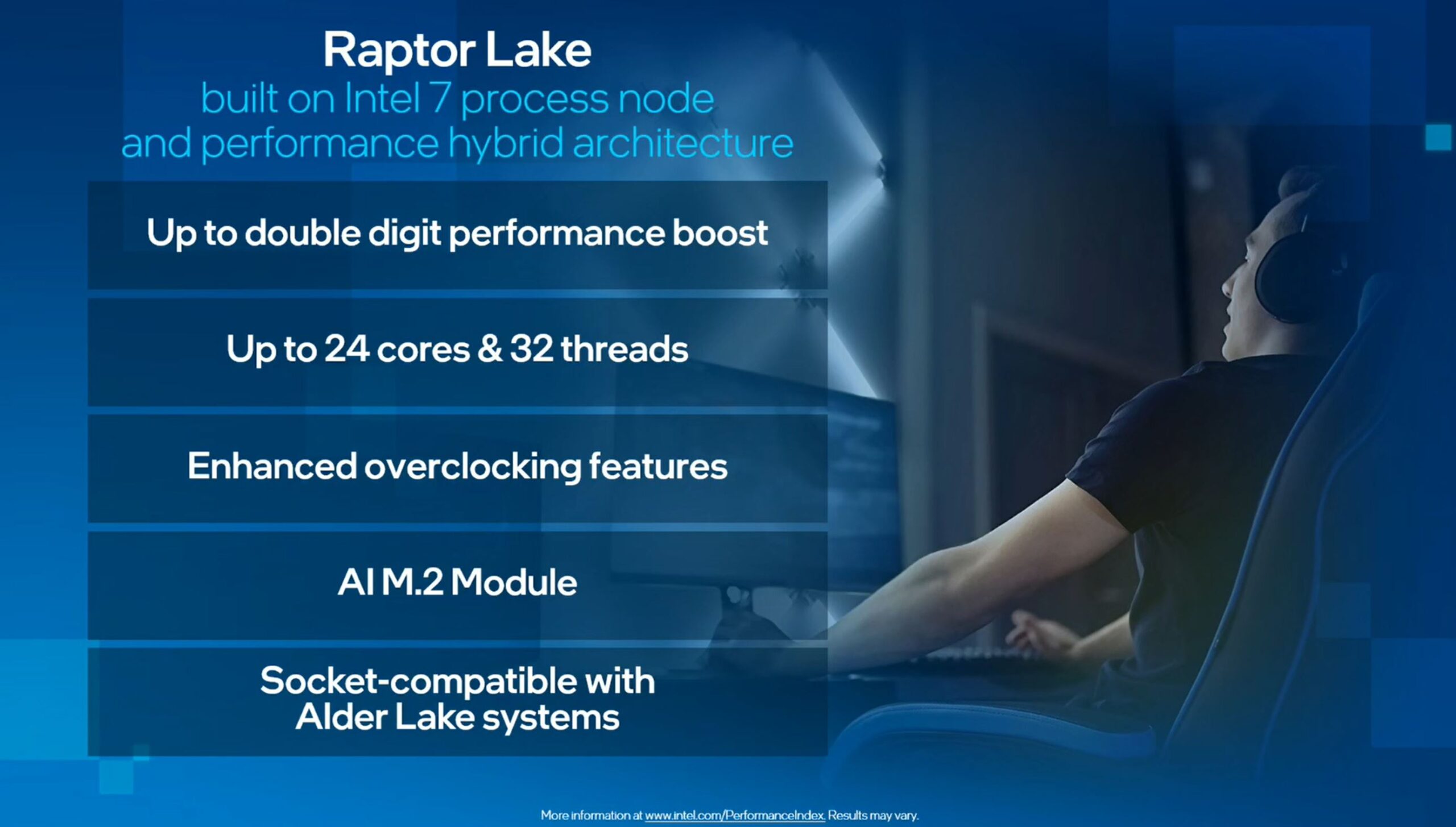 Intel Raptor Lake Key features