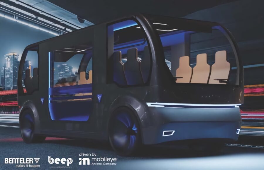 Intel займається розробкою автономних мікроавтобусів