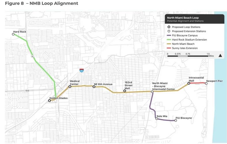 The Boring Company North Miami Beach Loop Plan