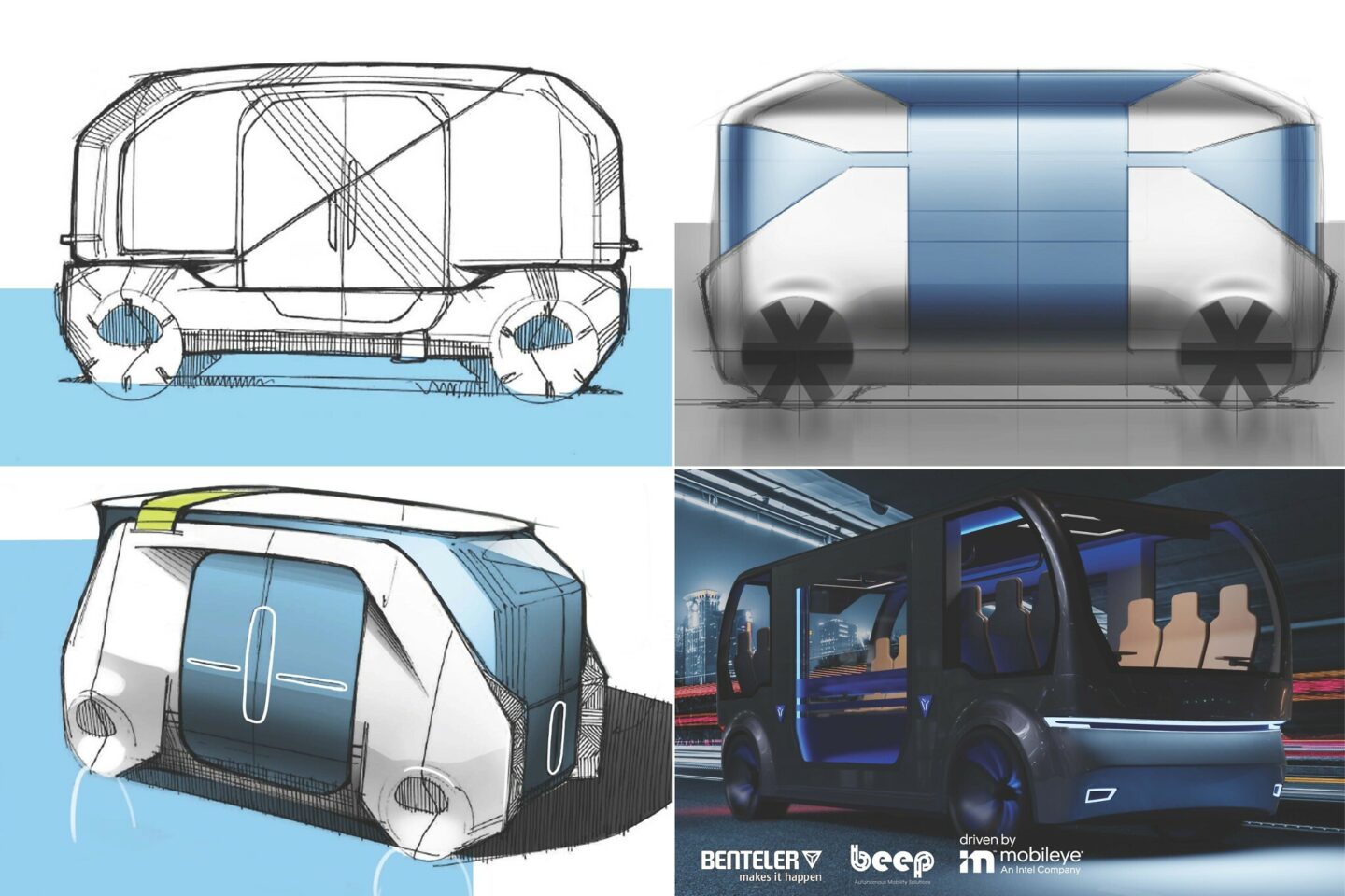 Безпілотні шатли, розроблені стартапом Mobileye, вийдуть на дороги США у 2024 році