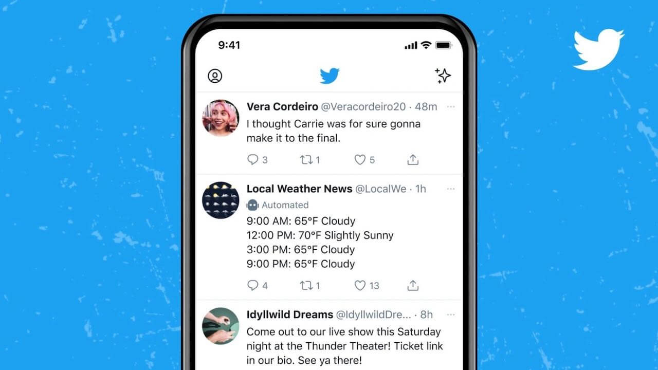 Twitter has started publishing recommended tweets for everyone