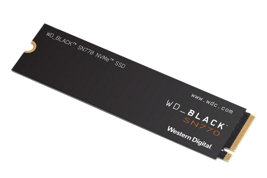 Western Digital представила накопичувачі серії WD_BLACK SN770 NVMe PCI-E 4.0