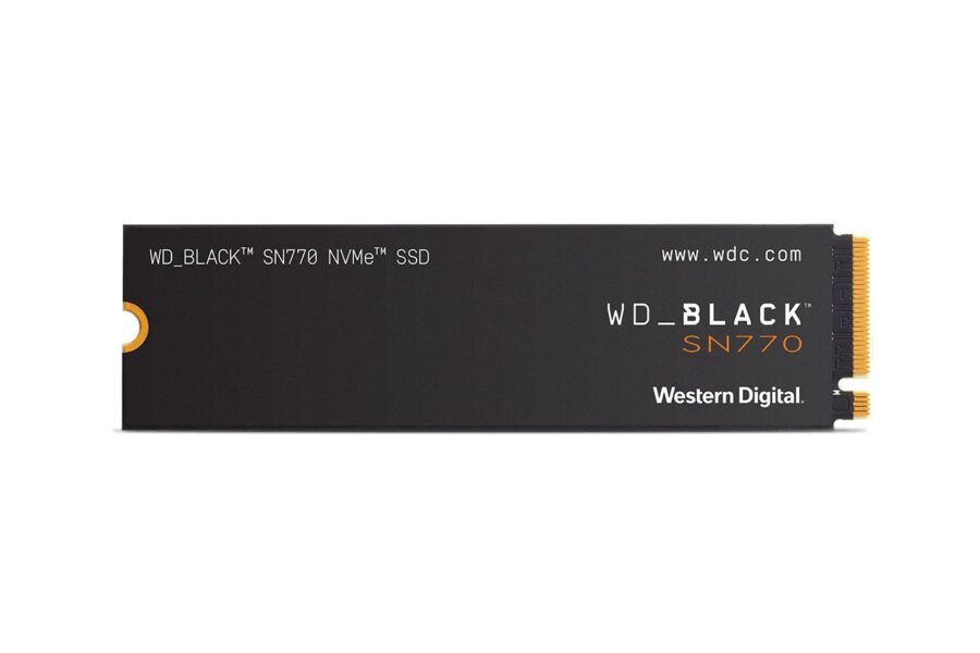 Western Digital представила накопичувачі серії WD_BLACK SN770 NVMe PCI-E 4.0
