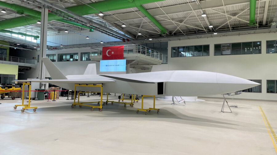 Baykar Bayraktar Kızılelma is a new generation Turkish combat drone