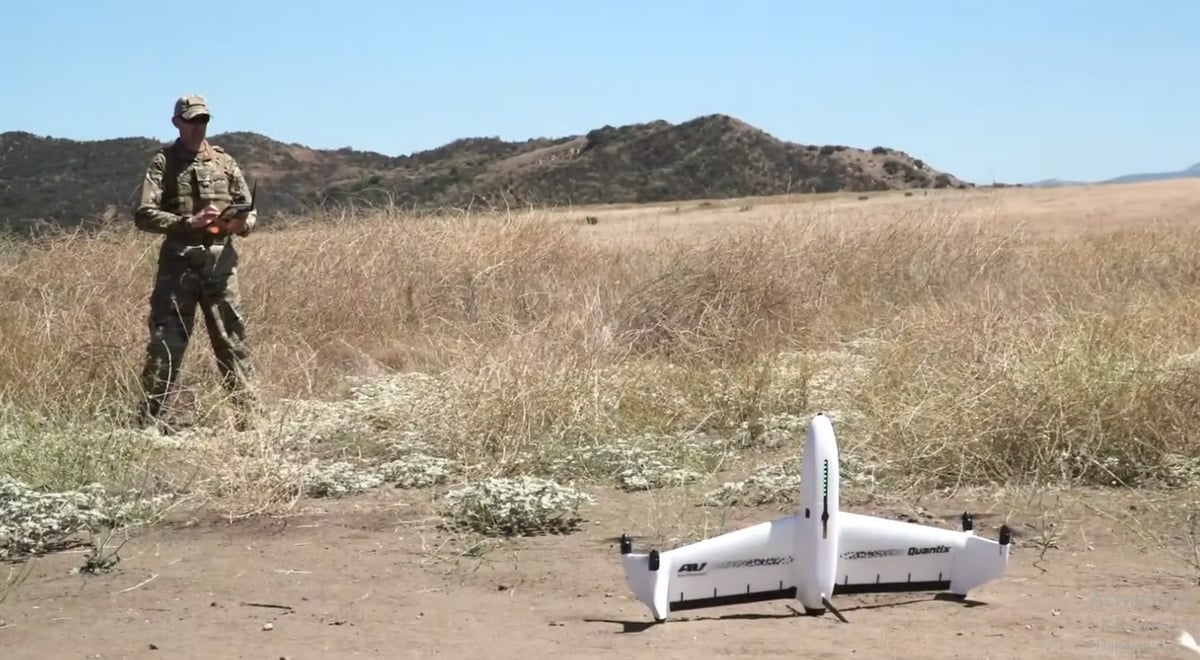 AeroVironment Quantix Recon reconnaissance drone, a nice addition to the RQ-20 Puma and Switchblades UAVs