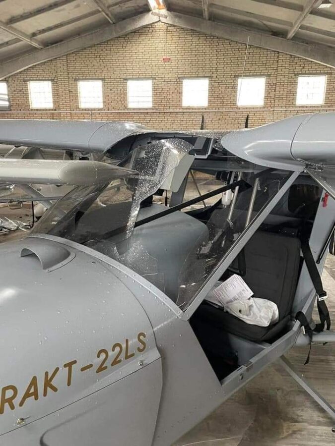 Аероклуб та летовище «Аеропракт» постраждали від дій рашистів