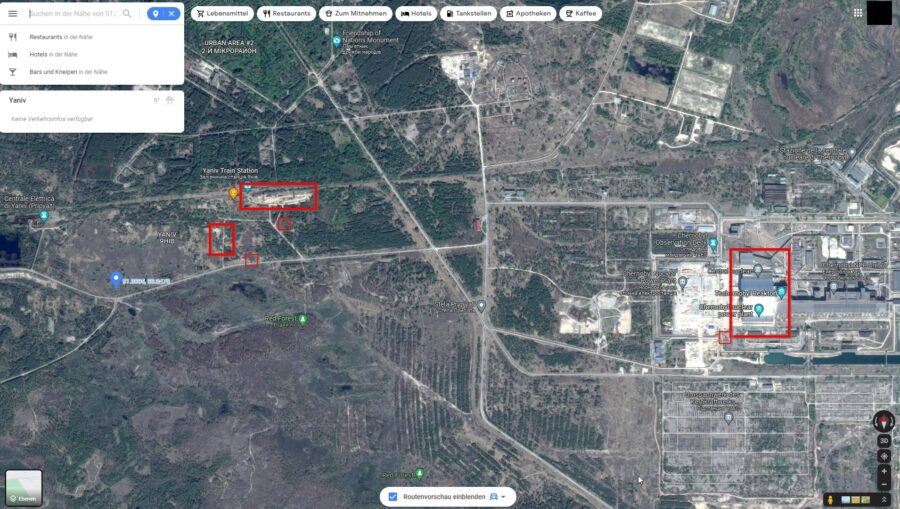 Російські солдати рили окопи поблизу Чорнобильської АЕС, підтверджує відео з дрона