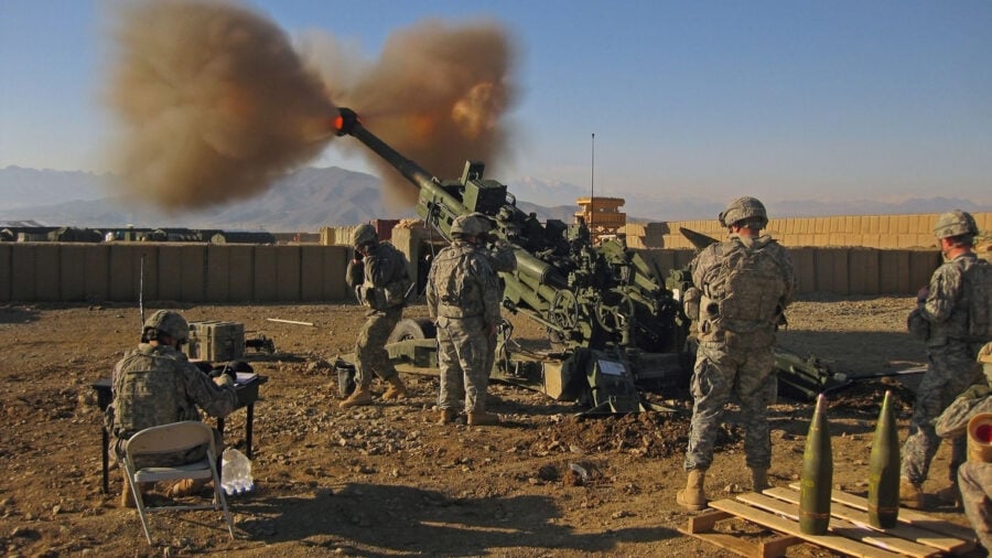 155-mm M777 howitzer  – titanium construction, digital fire control system and high-precision munitions