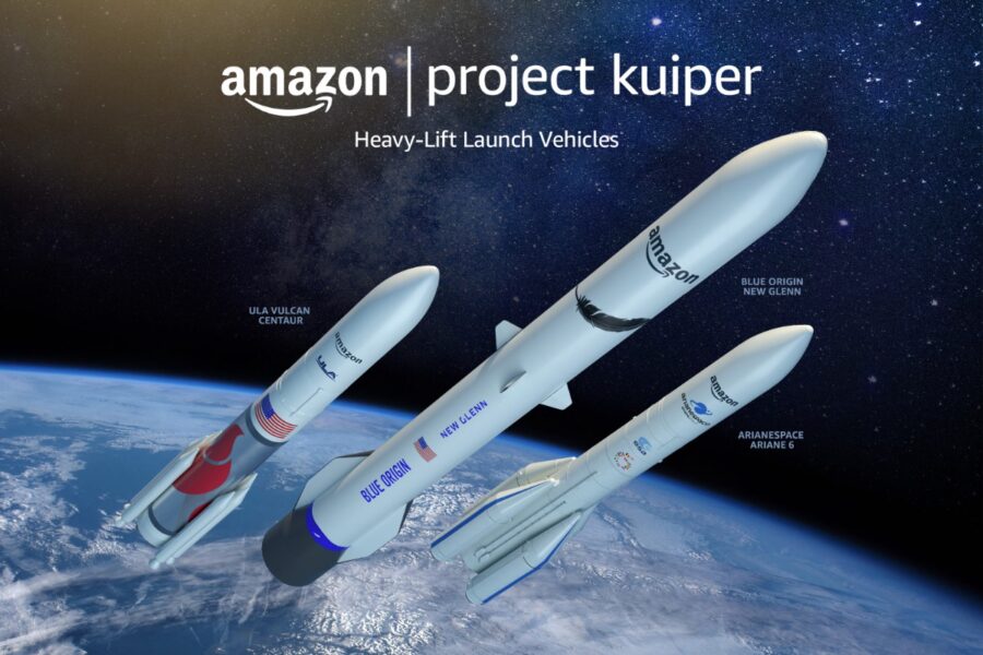 Amazon’s Project Kuiper books up to 83 rockets to launch its internet satellites