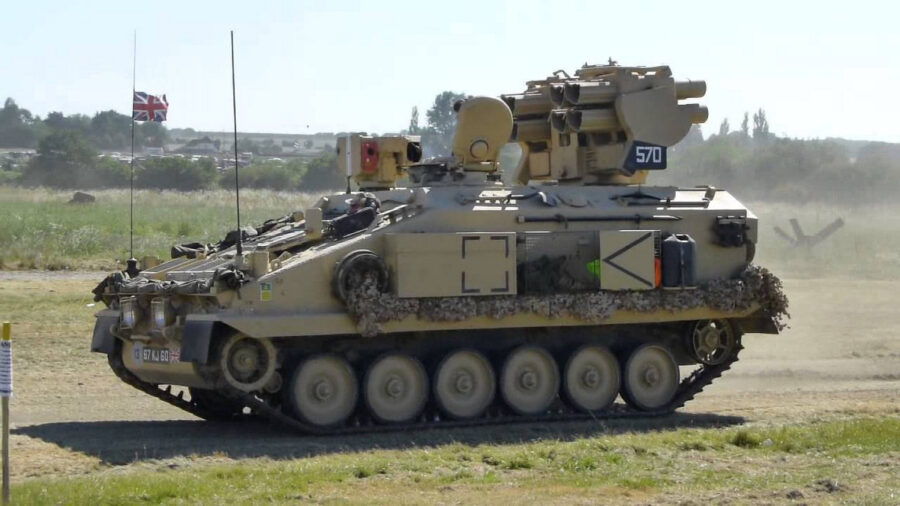 Stormer HVM – British mobile air defense system for the Armed Forces