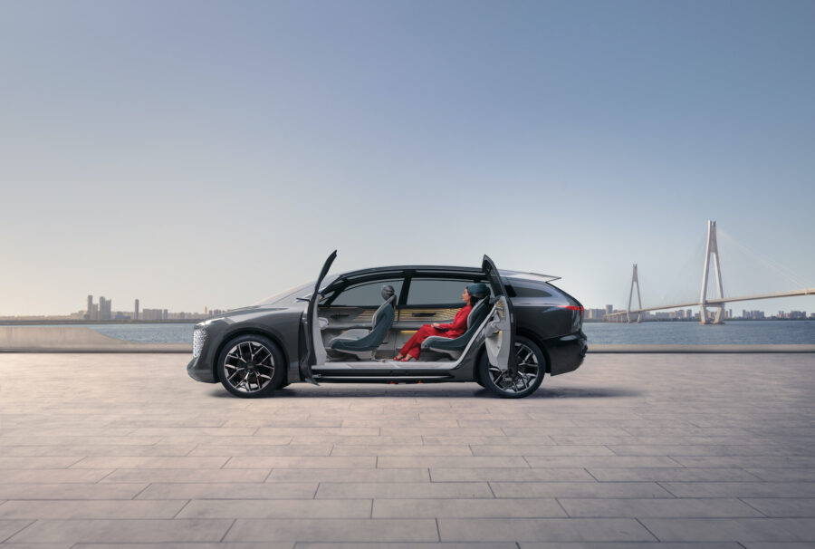 Audi has introduced the Urbansphere EV concept, the electric car of the future