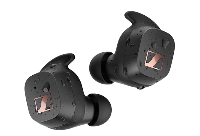 Нові спортивні TWS-навушники Sennheiser можуть зменшити шум від тіла