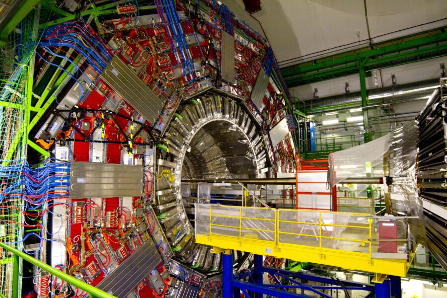The Large Hadron Collider started operating after a three-year break