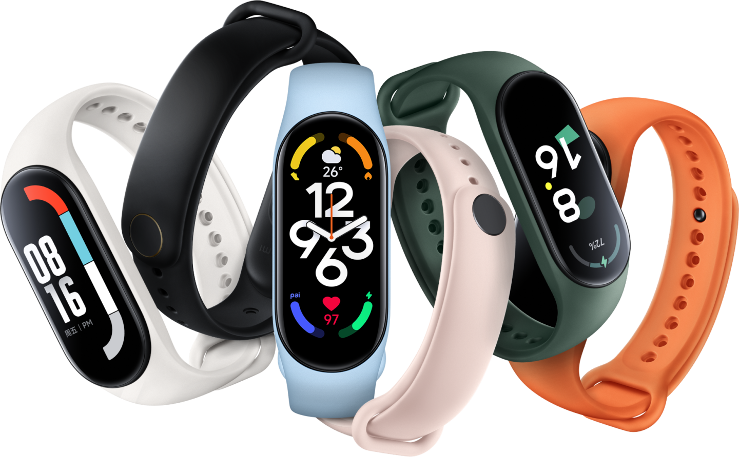 Xiaomi has officially presented the Mi Band 7 fitness bracelet