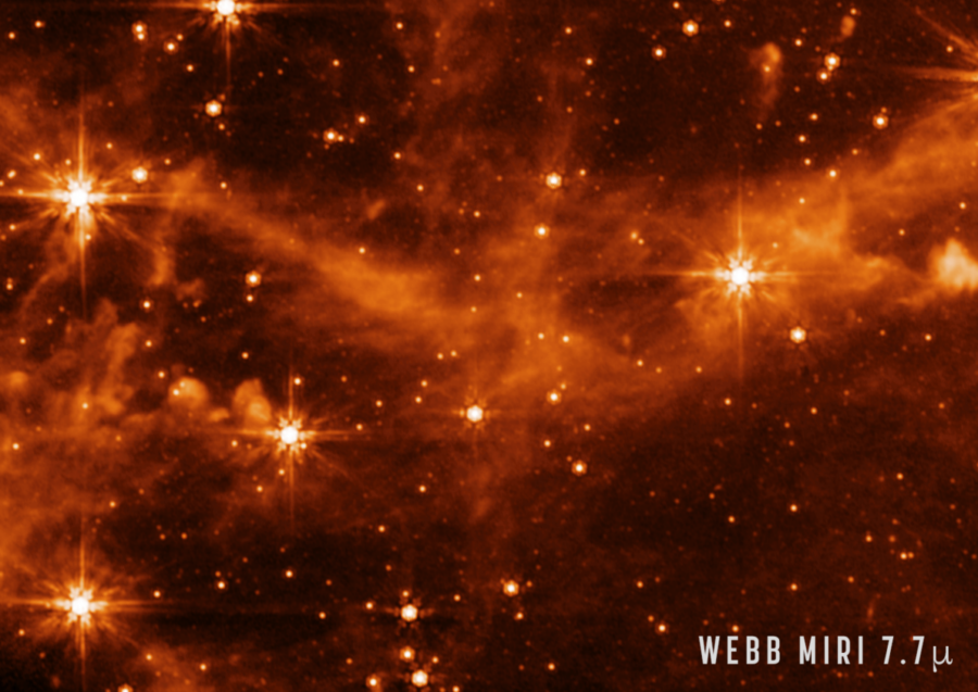 NASA оприлюднили фото Великої Магелланової Хмари від телескопа Вебба