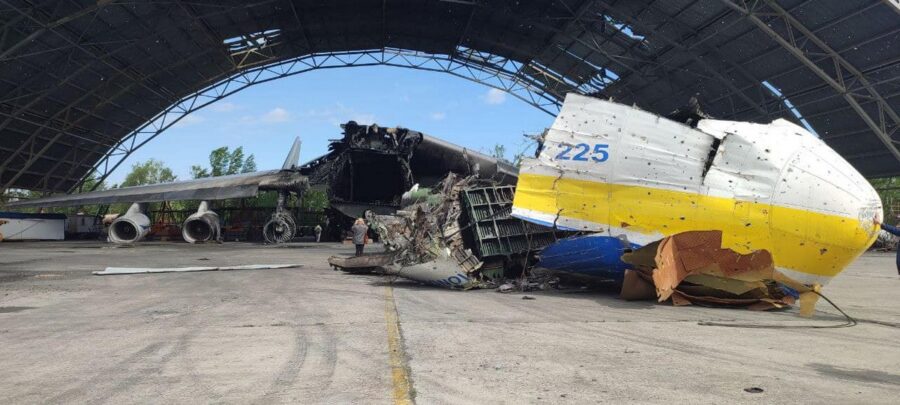 Damaged An-225 Mriya is going to be traded for scrap. Is it true?