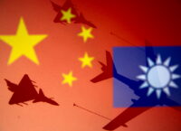 China is conducting military exercises off the coast of Taiwan