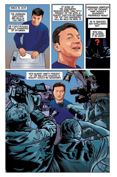 Comic book about Zelenskyy: the life story of the President of Ukraine was told in a graphic novel