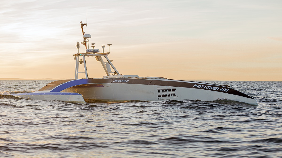 IBM's autonomous ship Mayflower is once again trying to cross the Atlantic