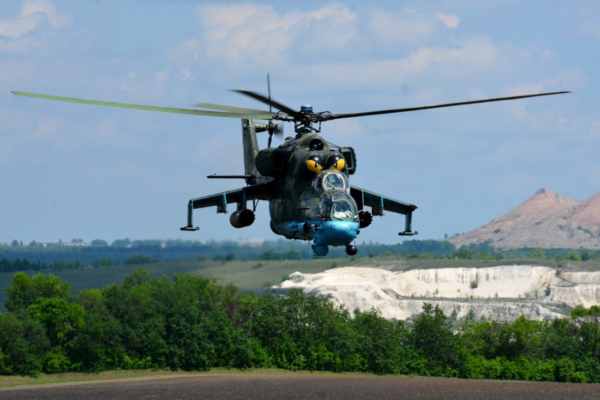 The Czech Republic provided the Armed Forces with a squadron of Mi-24 attack helicopters