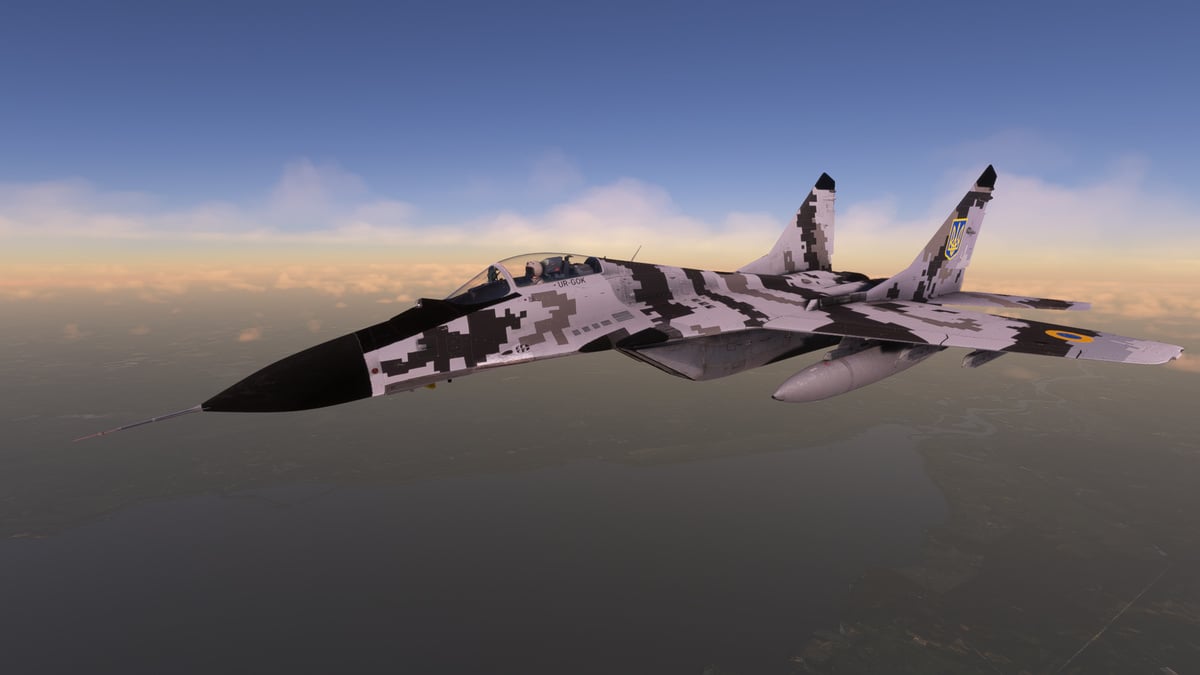 Top Gun: Maverick in Microsoft Flight Simulator