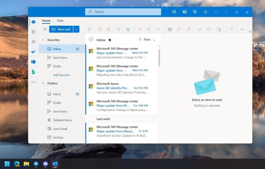 Microsoft is preparing to release One Outlook – a new email client for Windows