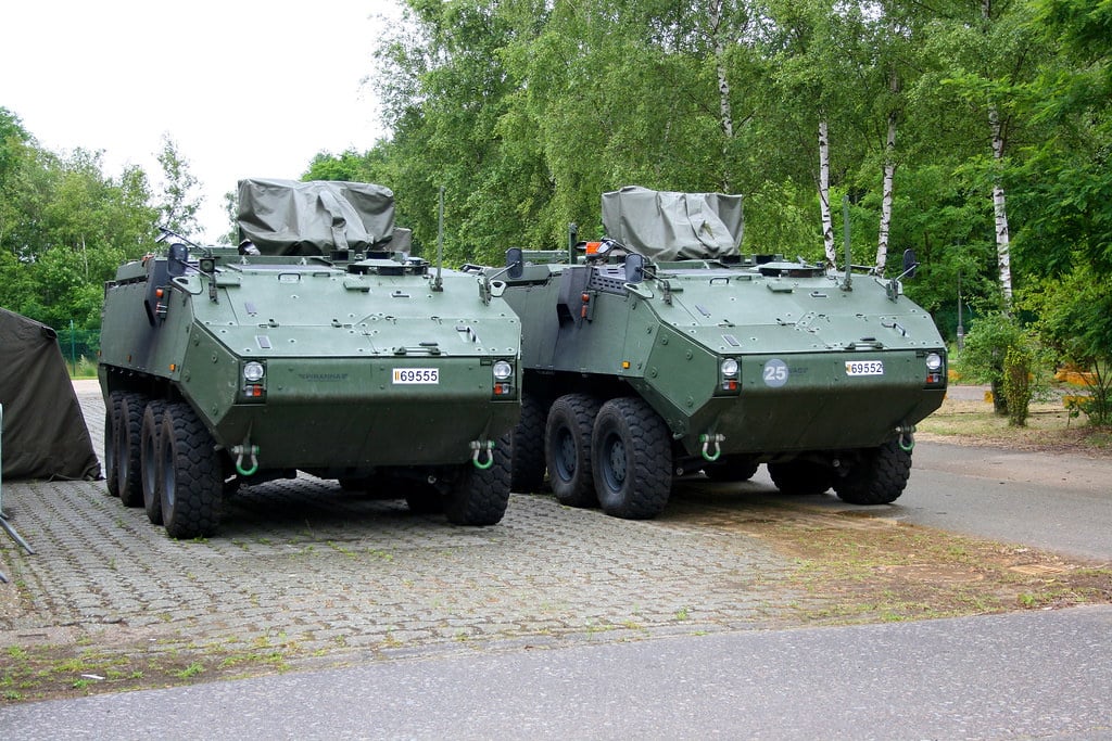 MOWAG Piranha IIIC - Swiss combat vehicles for the Armed Forces of Ukraine from Denmark