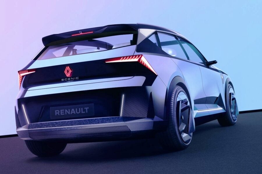 Renault Scenic Vision concept car: a combination of electric car and hydrogen