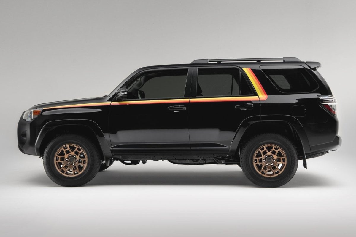 Toyota 4Runner 4th Anniversary, a jubilee in the style of the 80s