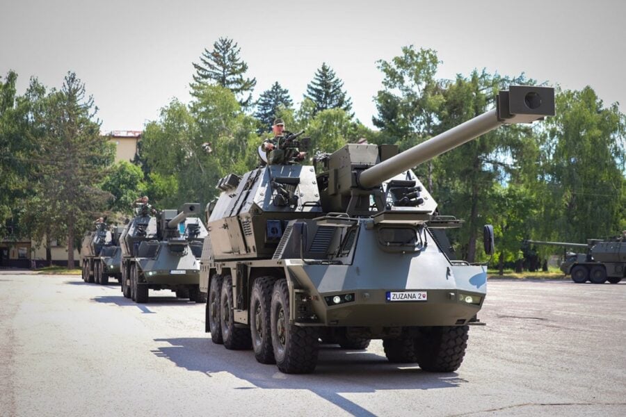 Germany, Denmark and Norway will finance the production of 16 new 155-mm ZUZANA 2 self-propelled guns for the Armed Forces