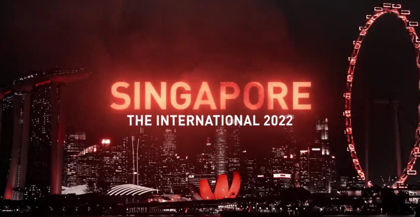 The International Dota 2 tournament will be held in Southeast Asia for the first time