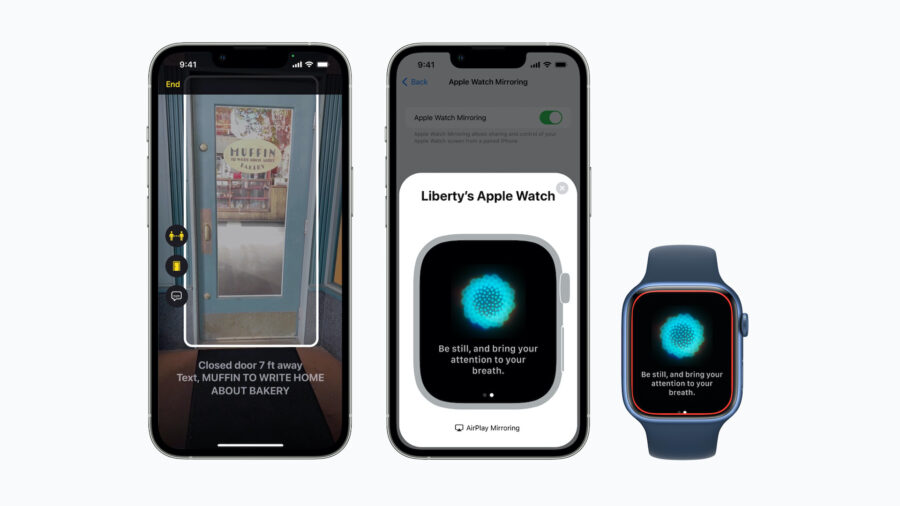 Цього року Apple значно доповнить можливості Універсального доступу: розпізнавання дверей, дублювання екрану Apple Watch на iPhone та інше