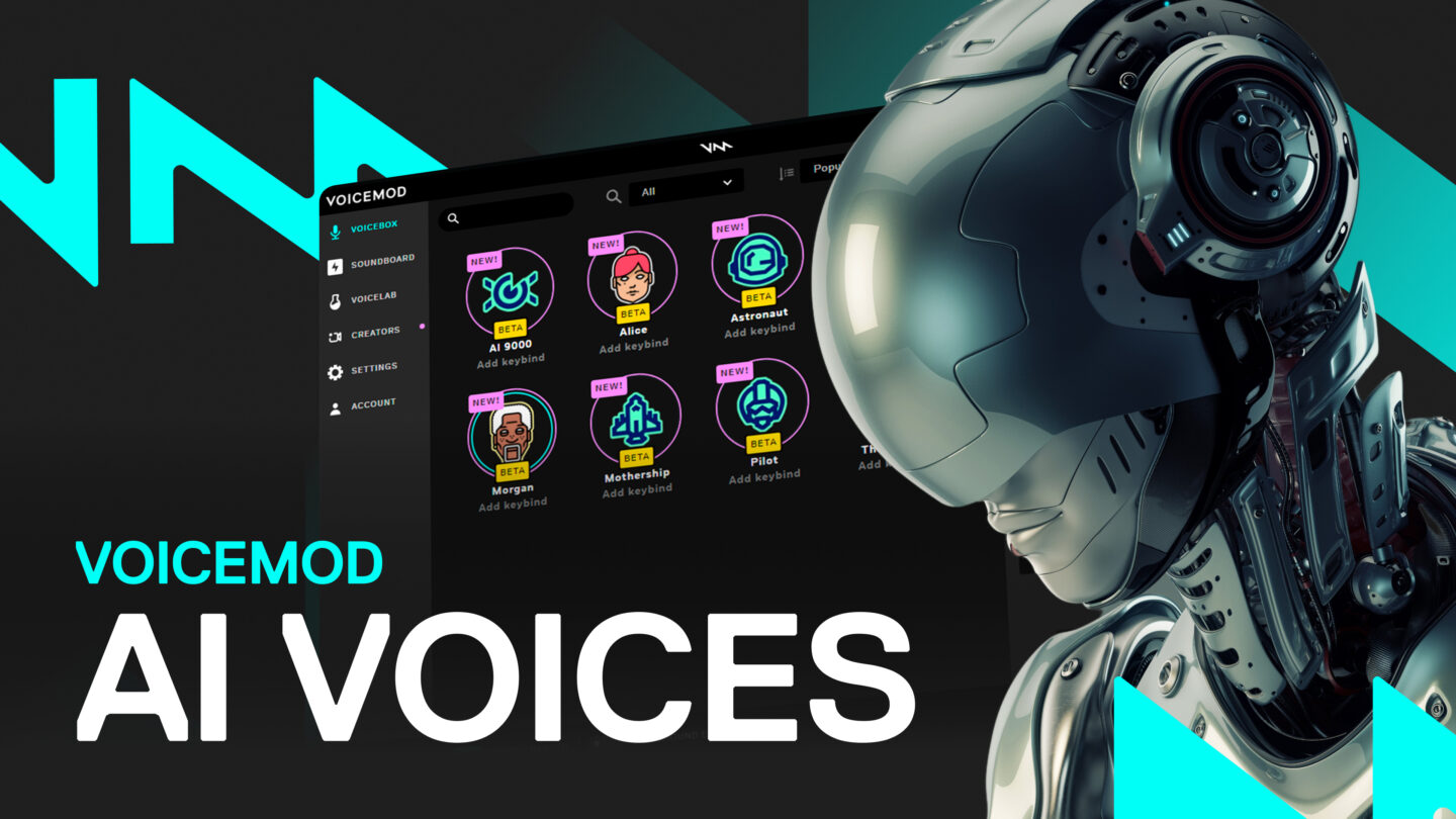 Voicemod will use AI to change any voice to the voice of Morgan Freeman and other characters