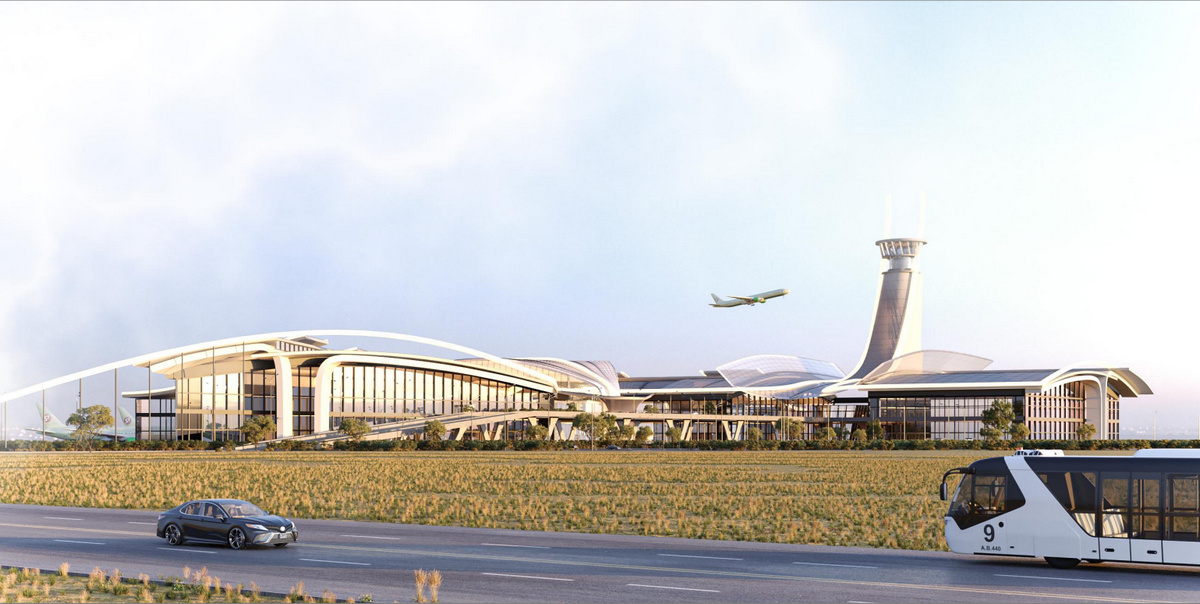 Концепт пасажирського аеропорту «Мрія» в Гостомелі