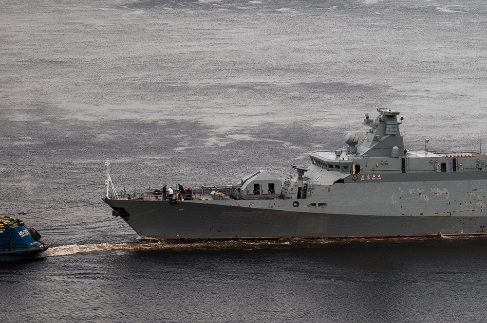 Пошкоджений ЗСУ російський корабель проєкту «Буян-М» помітили на Волзі