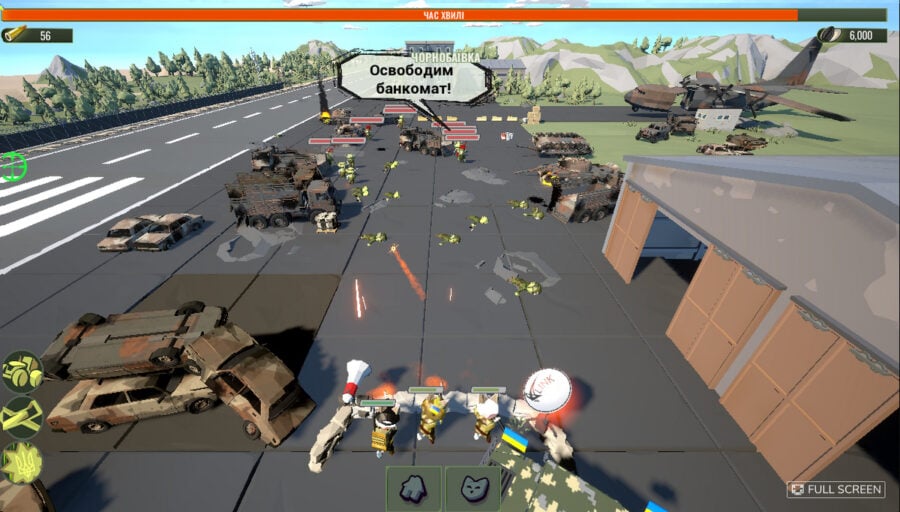 Interview with the developers of the game Cat Drive, in which our cats destroy hordes of orcs